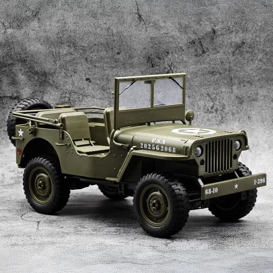 Jeep Willys RC 1:10 RTR avec éclairage  Z86200
