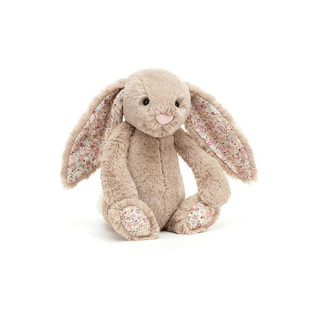 Peluche lapin beige motif liberty 31cm - Jellycat