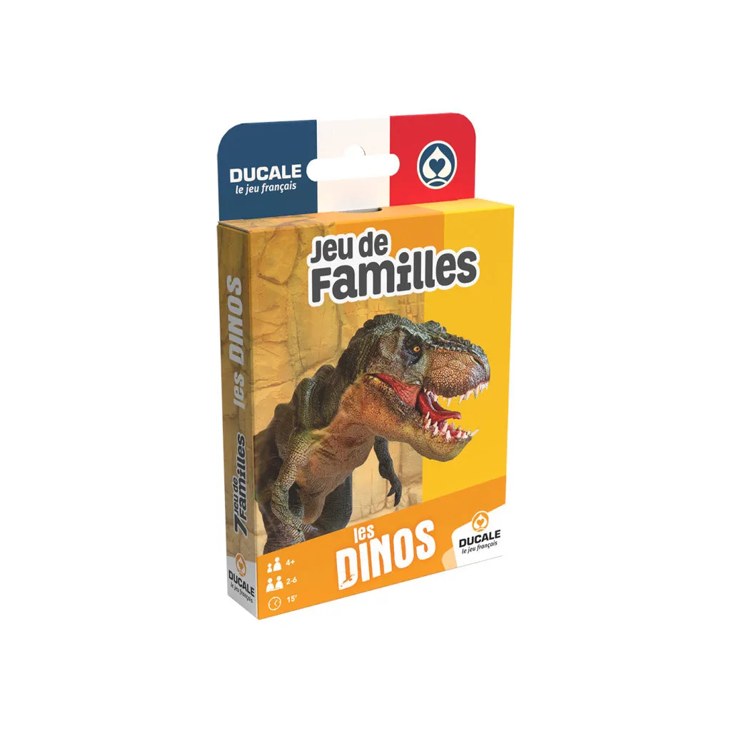 Jeu de 7 Familles - Les Dinos