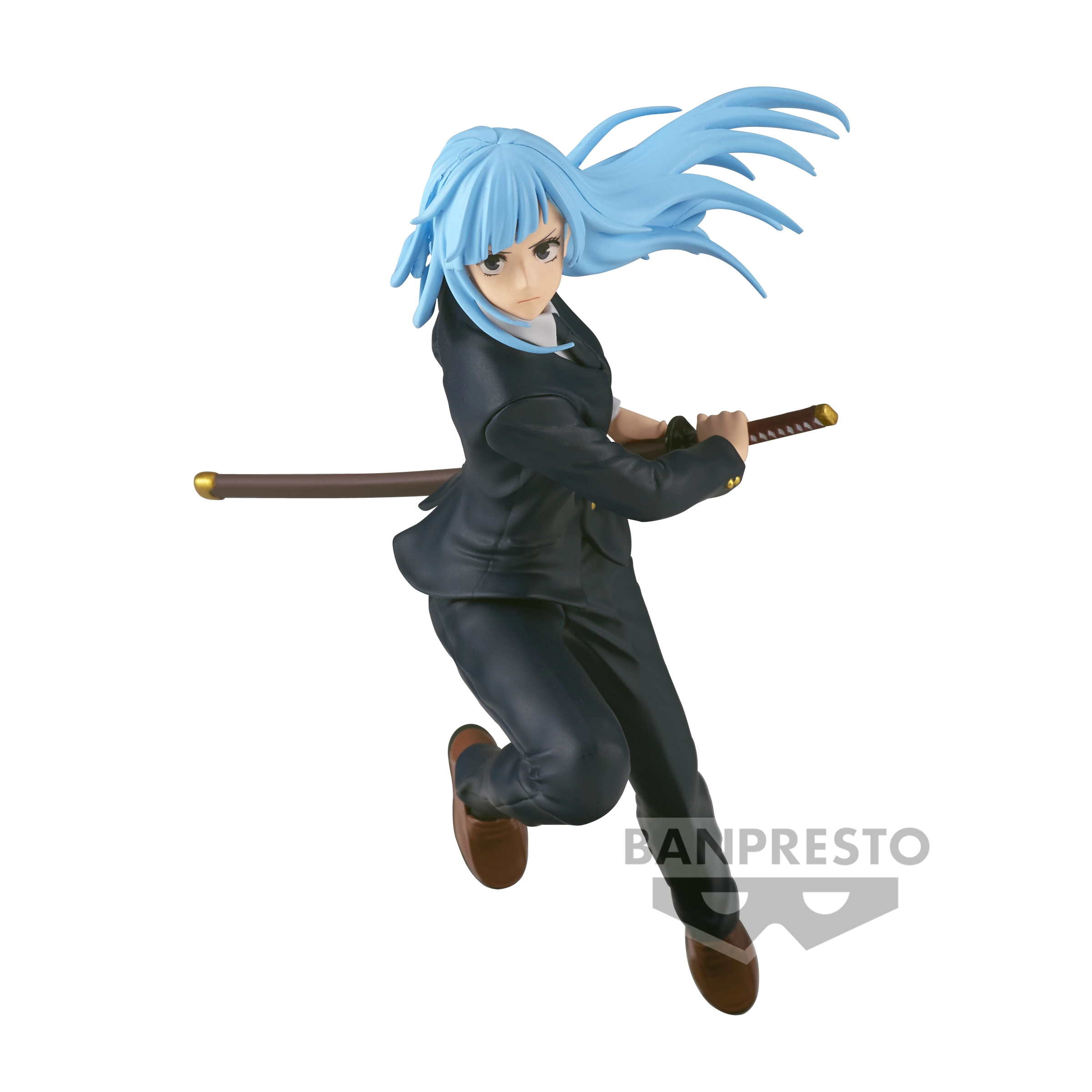 Jujutsu kaisen - kasumi miwa - figurine jufutsunowaza 13cm