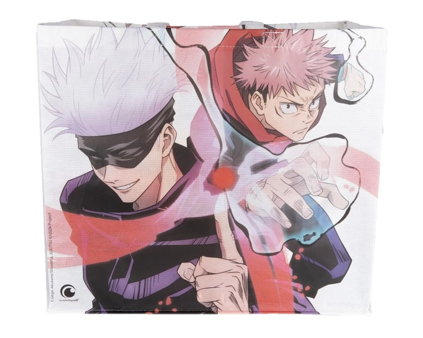 Jujutsu kaisen - yuji &  gojo - shopping bag 40x45x20 cm