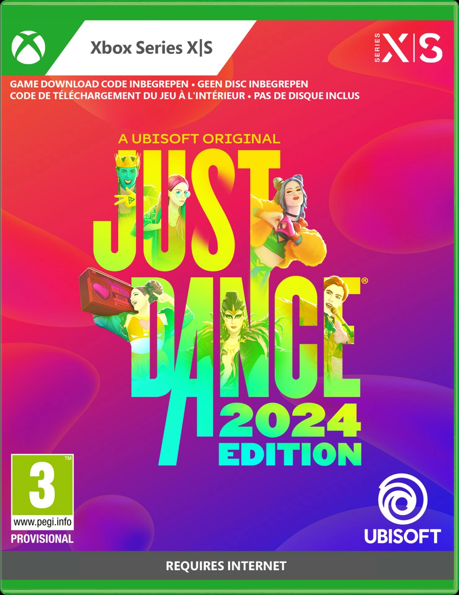 Just dance 2024 edition (code-a-in-box) - Jeux Xbox Séries X