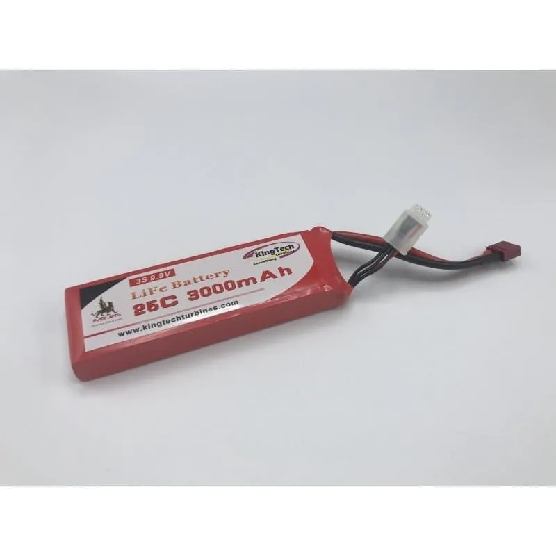 Batterie LiFe 9.9v 3000mah 25C - KingTech