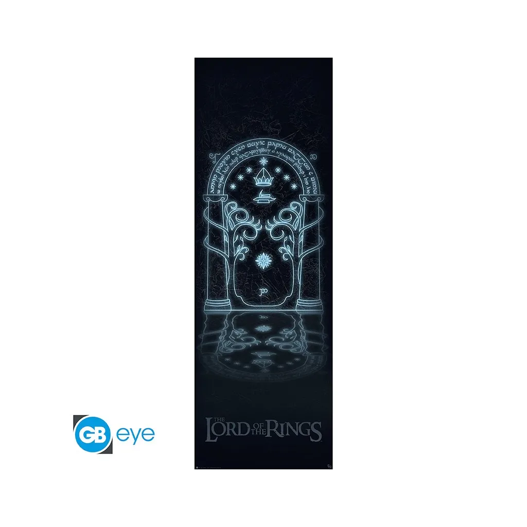 Le Seigneur des Anneaux - Poster Porte de Durin (53 x 158 cm)