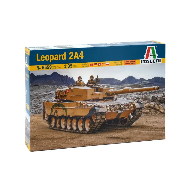 Léopard 2A4. ITALERI 6559