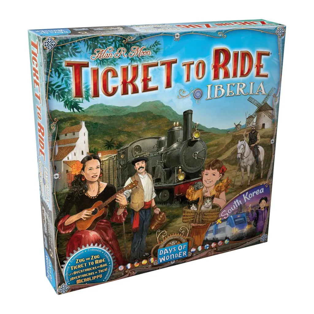 Les Aventuriers Du Rail - Iberia et Corée Du Sud