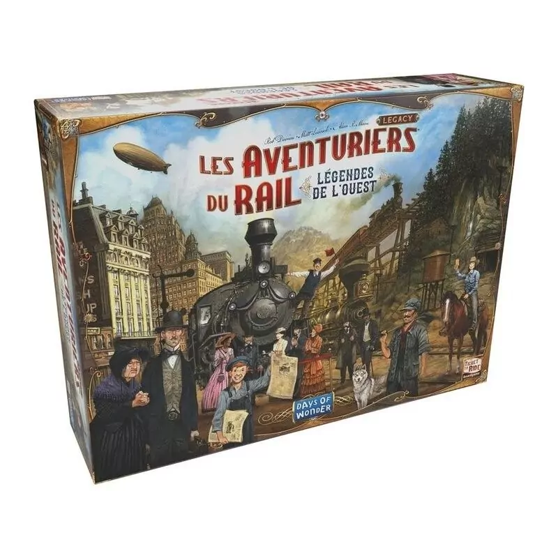 Les Aventuriers du Rail Legacy : Légendes de l’Ouest