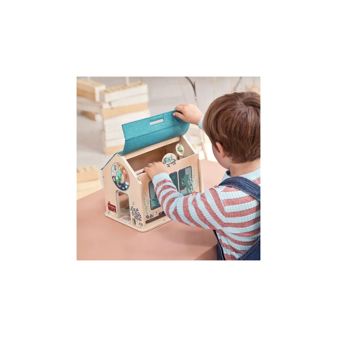 Ma première école - Jeu d'imagination en bois - Lilliputiens