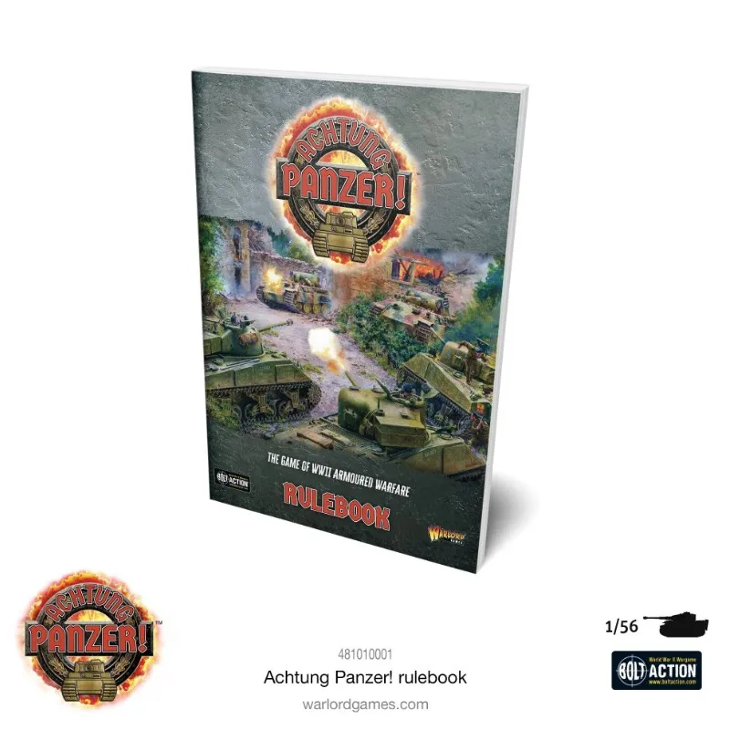 Achtung Panzer ! Livre de règles. WARLORD GAMES 481010001