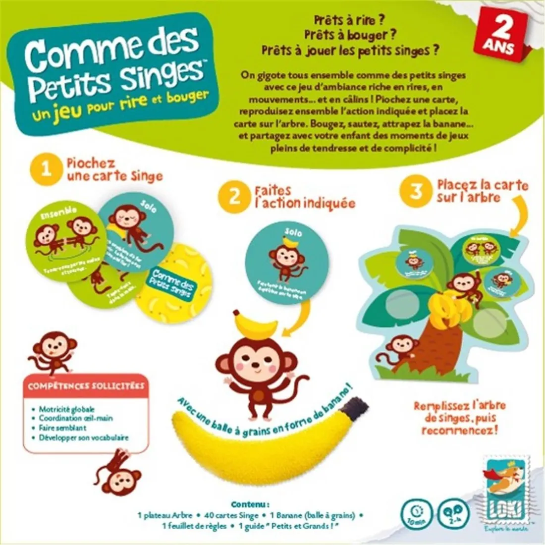 Jeu Comme des petits singes