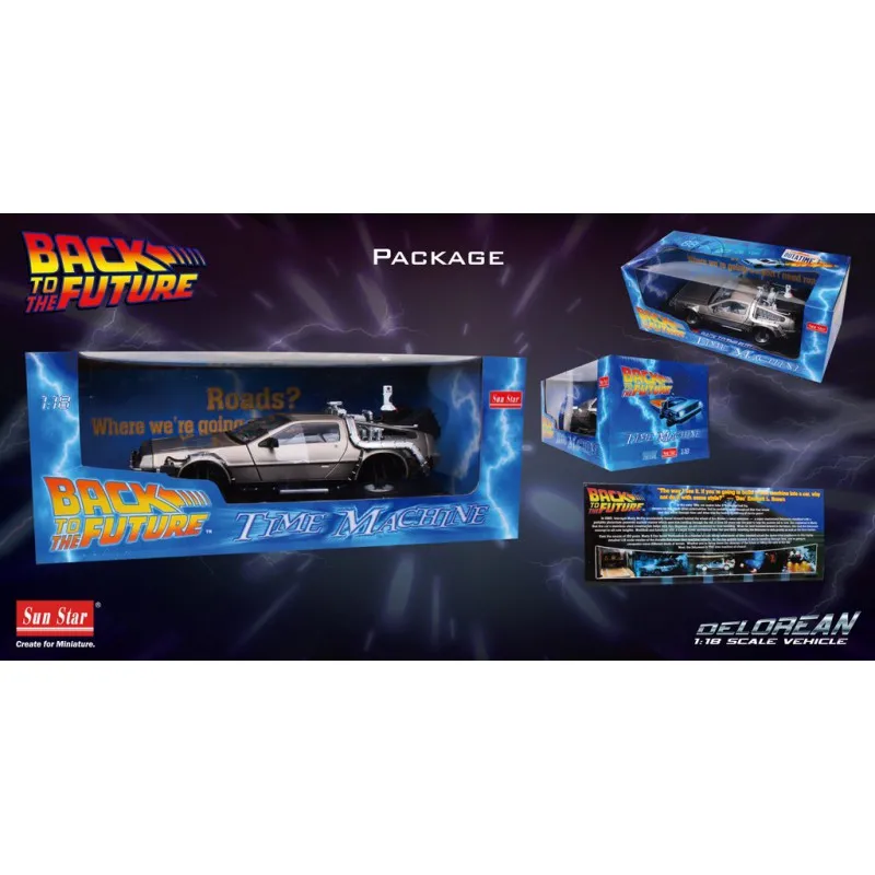 Retour vers le futur II - De Lorean LK Coupé. ÉTOILE DU SOLEIL 2710