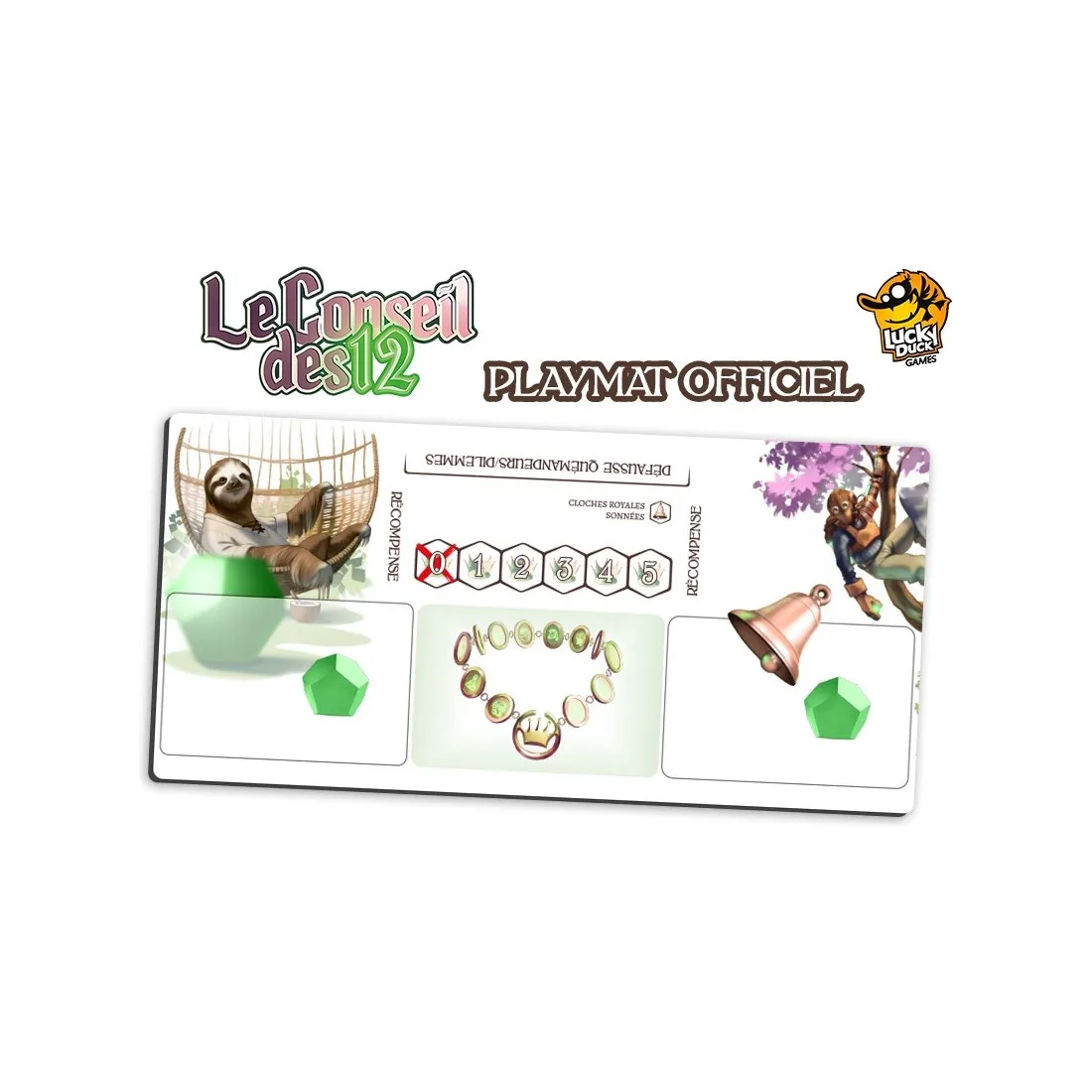 Le Conseil des 12 - Tapis de jeu