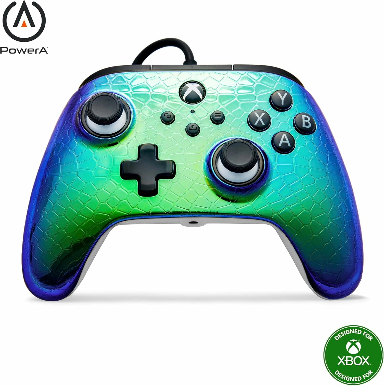 Manette filaire advantage xbox series x|s - raptor chrome