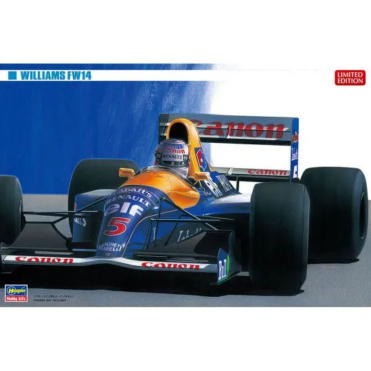Maquette plastique de voiture Williams FW14 1:24  HASEGAWA 20346