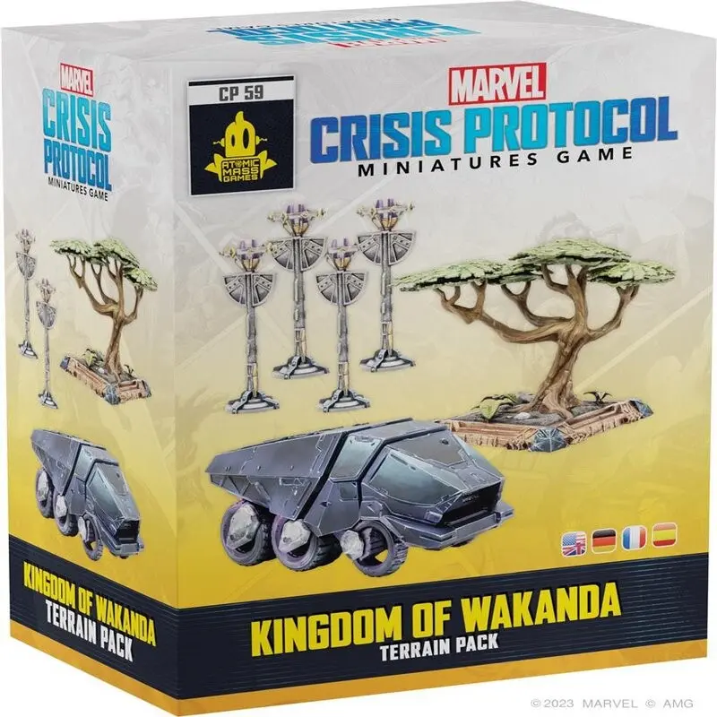 Marvel Crisis Protocol : Kingdom Wakanda - Terrain Pack