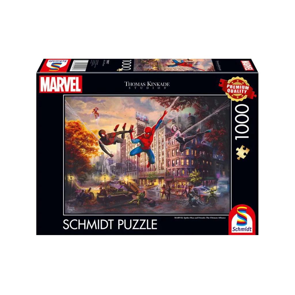 Marvel - Puzzle - Spiderman : L'Alliance Ultime - 1000 pièces
