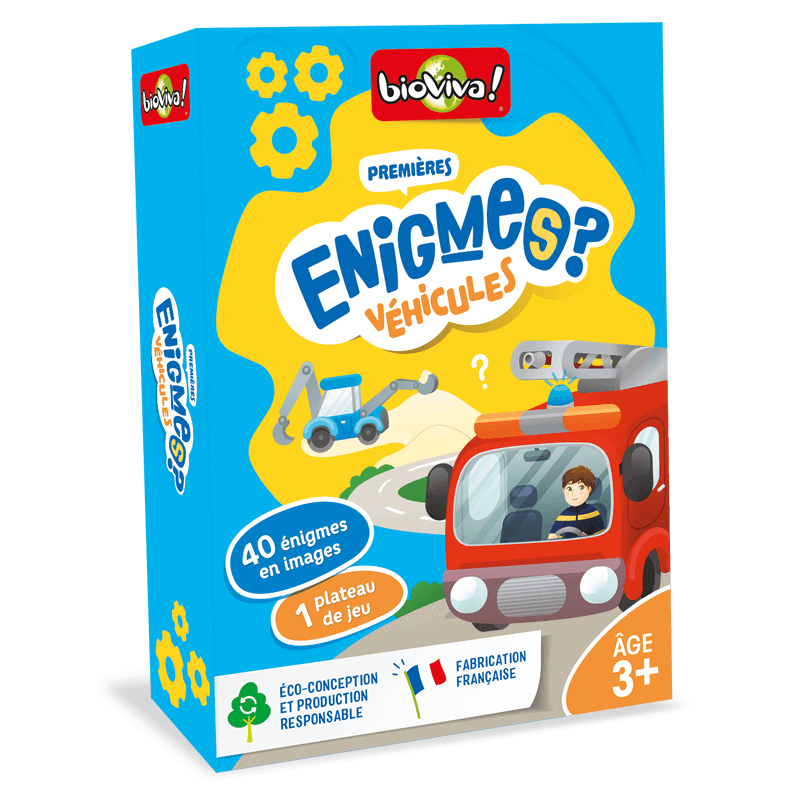 Mes Premières Enigmes - Véhicules - Mon Ludicaire