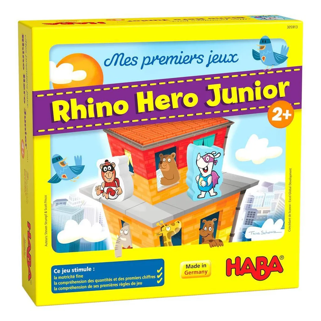 Mes premiers jeux – Rhino Hero Junior
