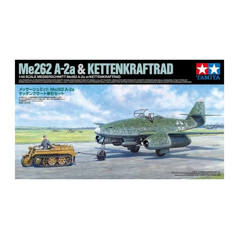 Messerschmitt Me262 A-2A. TAMIYA 25215