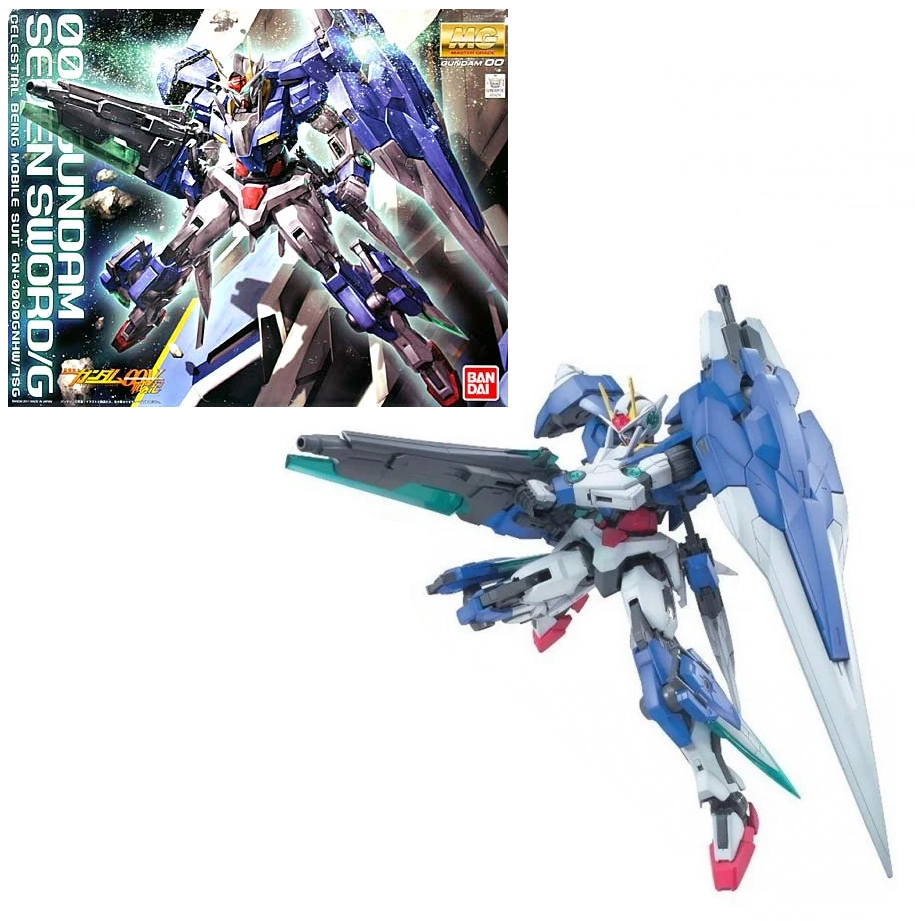 Mg 1/100 gn-0000gnhw/7sg 00 gundam seven sword/g - nº 168
