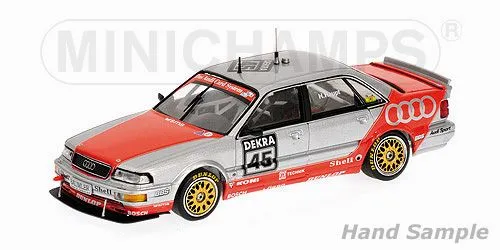 Audi V8 - Team Sms - Hubert Haupt - DTM 1992 1/43 MINICHAMPS - 400921445