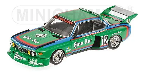 BMW 3.5 CSL - Gosser Bier - Team Schnitzer - Quester / Nilsson - Winners 6H Zeltweg - 1976 1/18 MINICHAMPS - 180762012