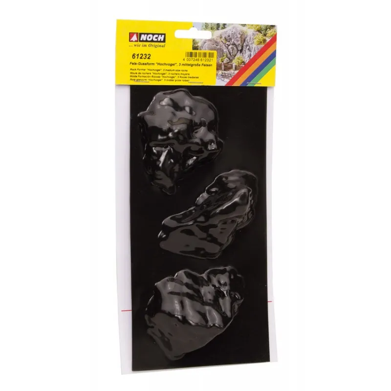 Moule pour la fabrication de roches, roches moyennes. NOCH 61232