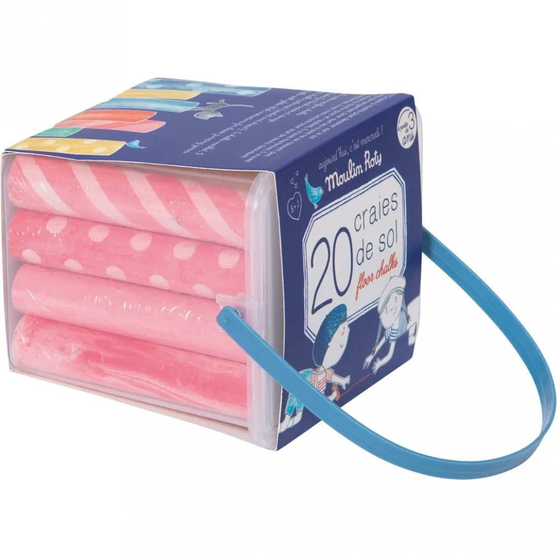 Boite de 20 craies de sol - Moulin Roty