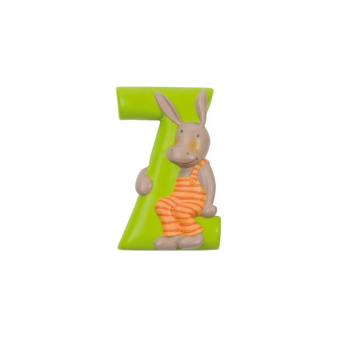 Z lettre alphabet en résine - Moulin Roty