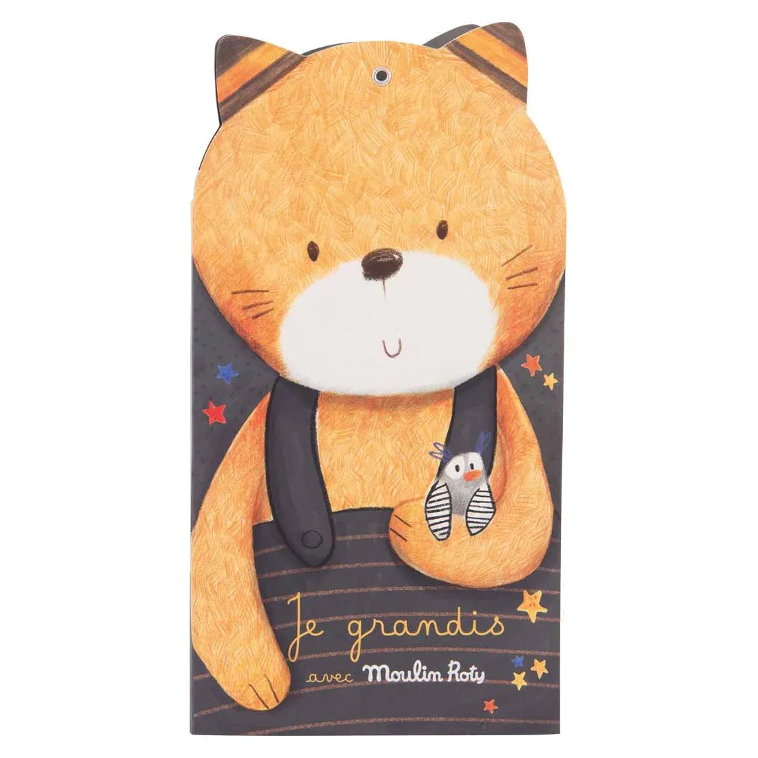 Toise carnet Les Moustaches - Moulin Roty