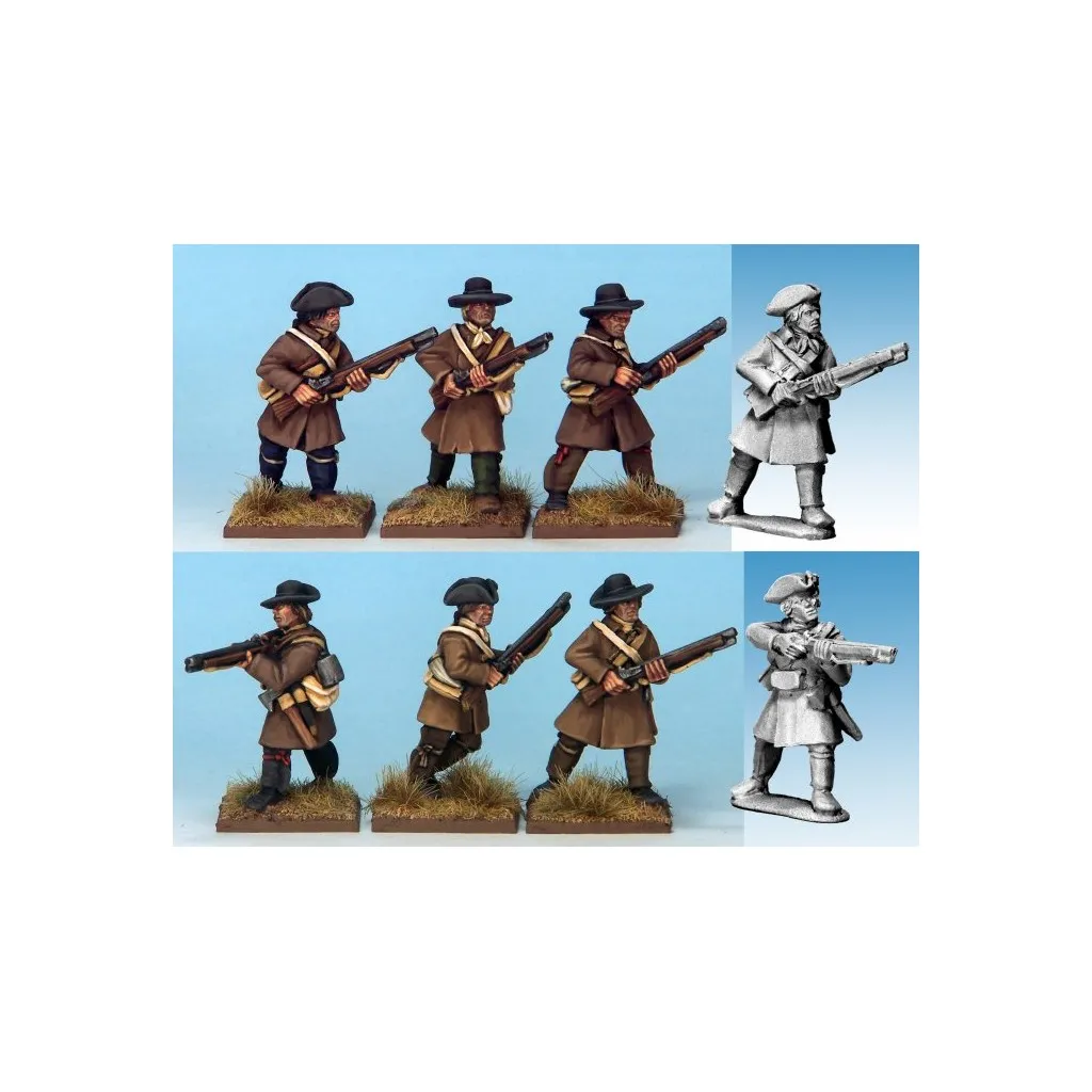 Mousquets & Tomahawks : Réguliers Britanniques en tenues de campagne