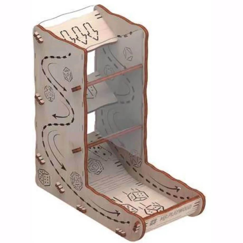 Mr Playwood - Tour à Dés Modèle 3D