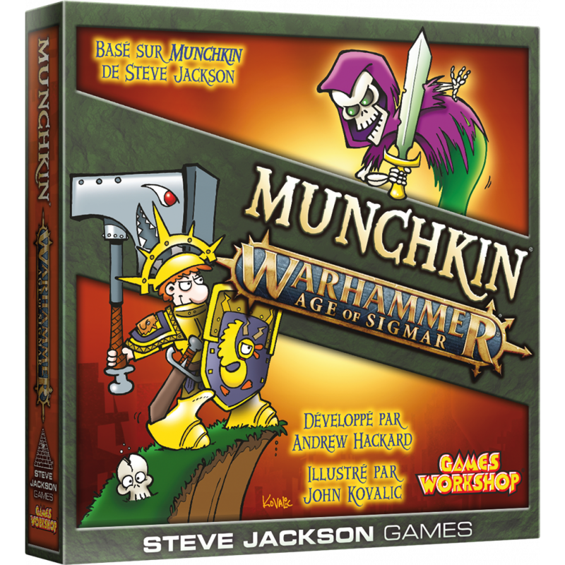 Munchkin Warhammer Age of Sigmar - Mon Ludicaire