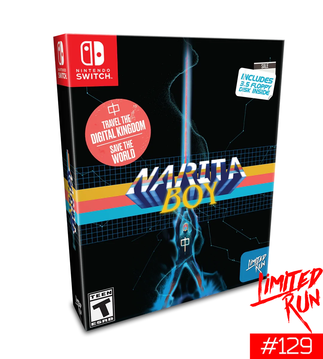 Narita Boy Collector's Edition - Nintendo Switch (Limited Run Games #129)