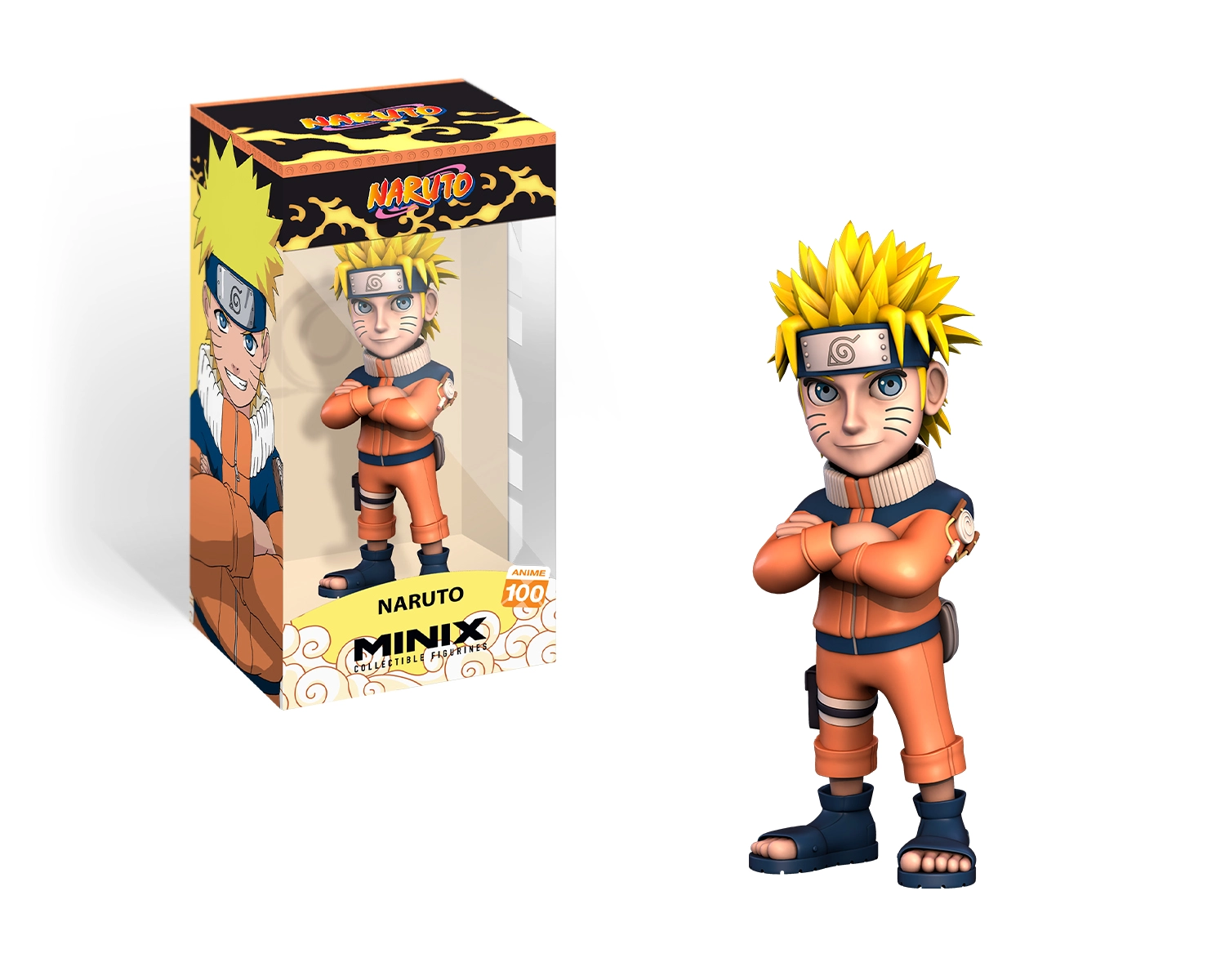 Naruto - naruto uzumaki - figurine minix 12cm