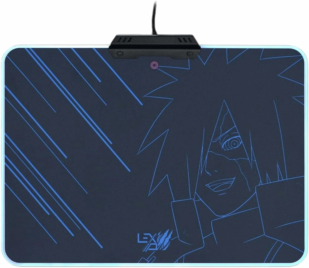 Naruto shippuden - tapis de souris avec led - mandara