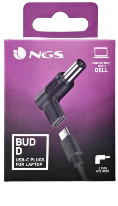 Ngs embout de charge usbc vers 2 pc dell