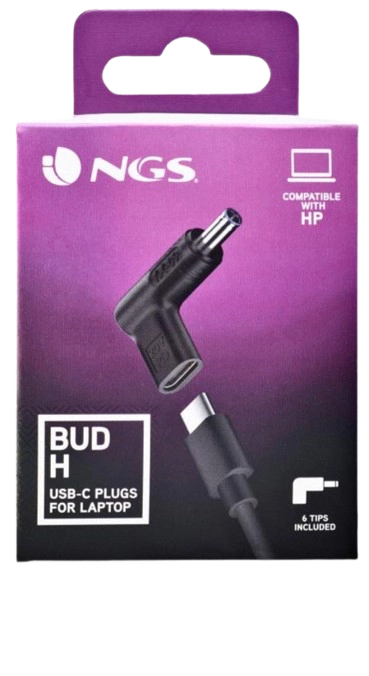 Ngs embout de charge usbc vers 6 pc hp