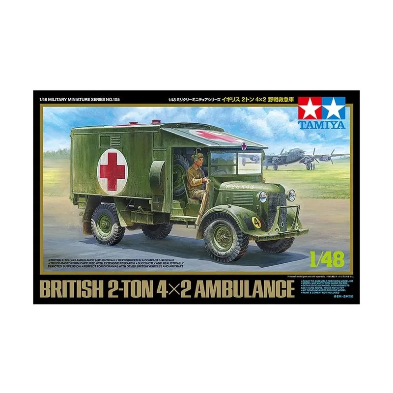 Ambulance britannique 4x2 de 2 tonnes. TAMIYA 32605
