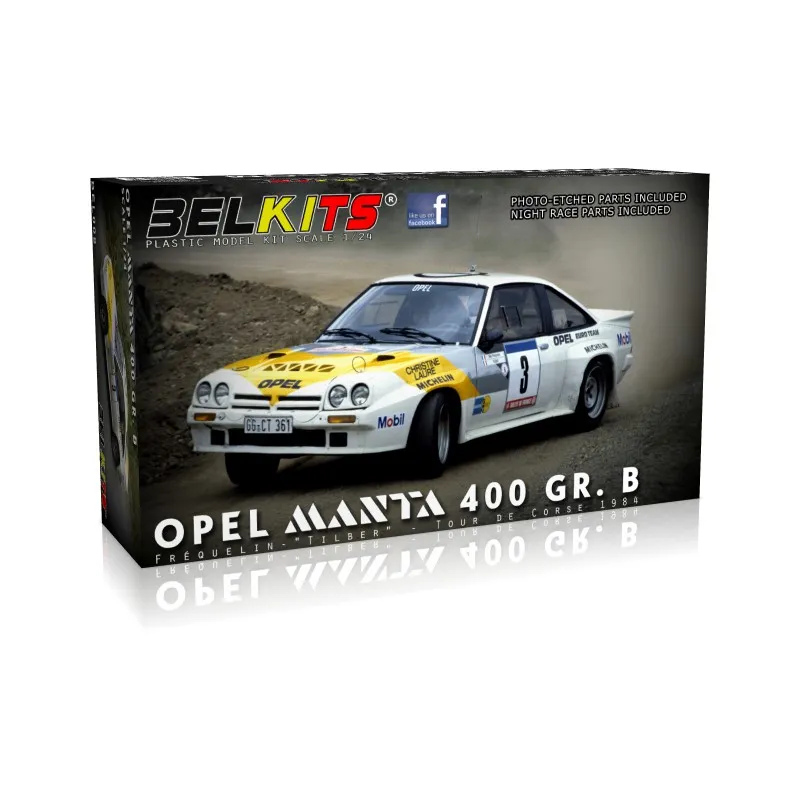 Opel Manta 400 GR.B., 1984. BELKITS BEL008