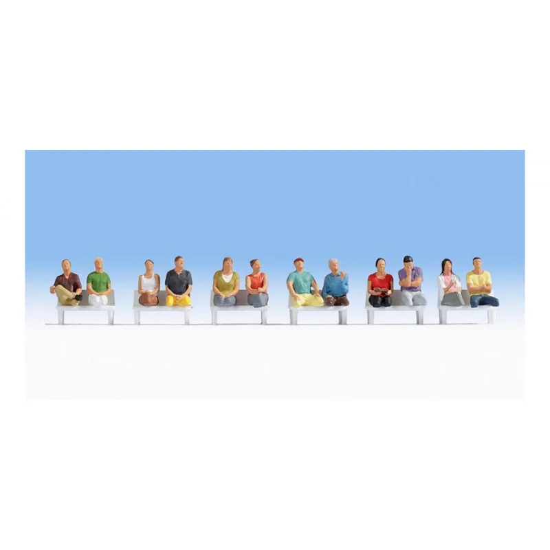 Personnes assises (sans jambes). NOCH 15250