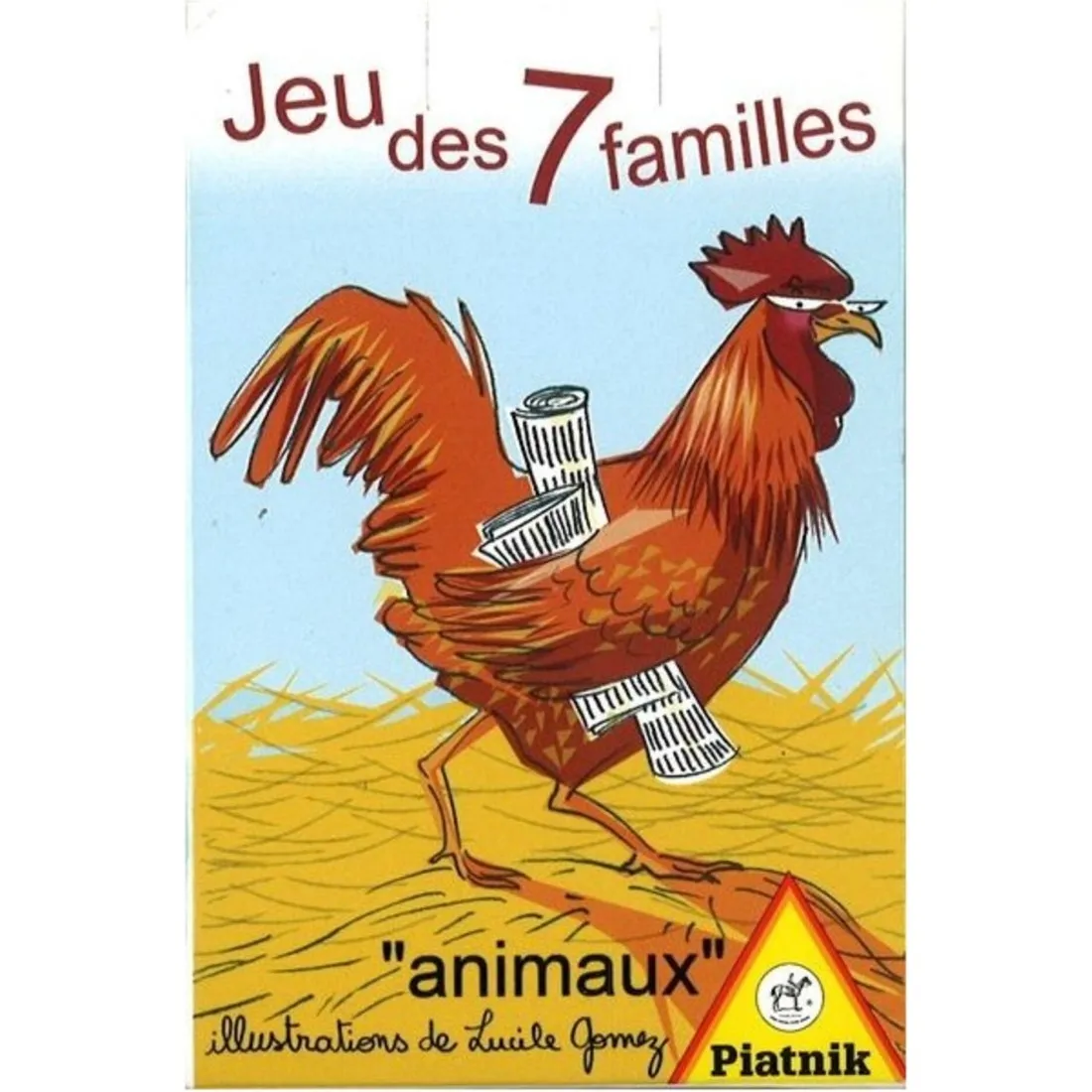 Jeu de 7 Familles Animaux de la Ferme