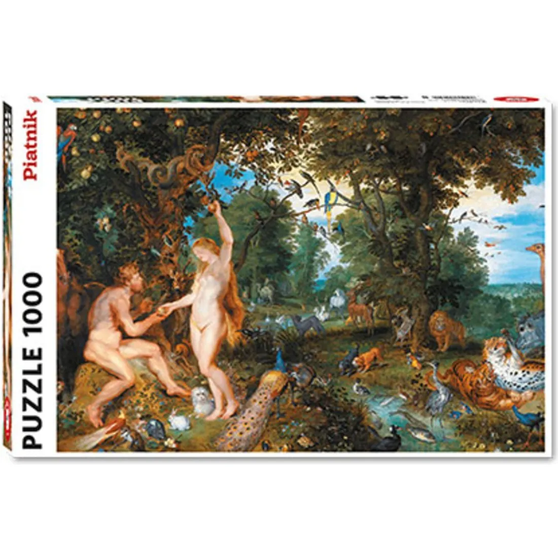 Puzzle - Brueghel & Rubens - Eden - 1000 pièces