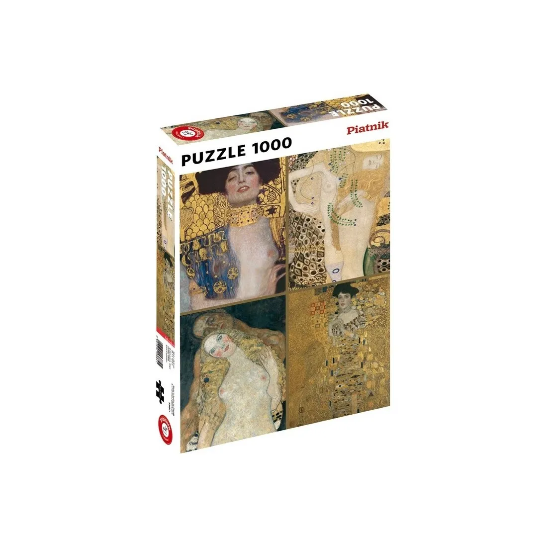 Puzzle Klimt - Collection d'œuvres - 1000 pcs