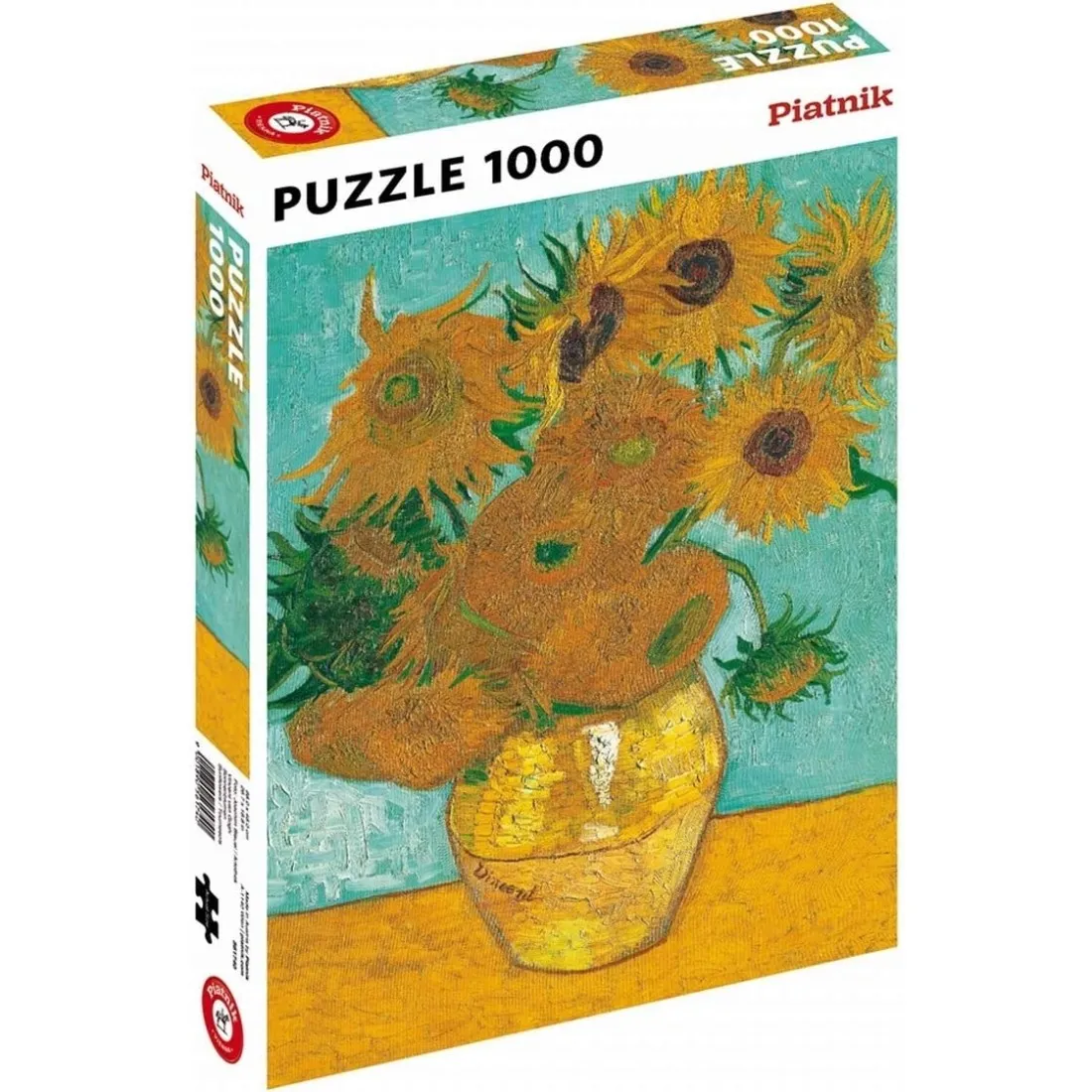 Puzzle - Van Gogh - Les Tournesols - 1000 pièces