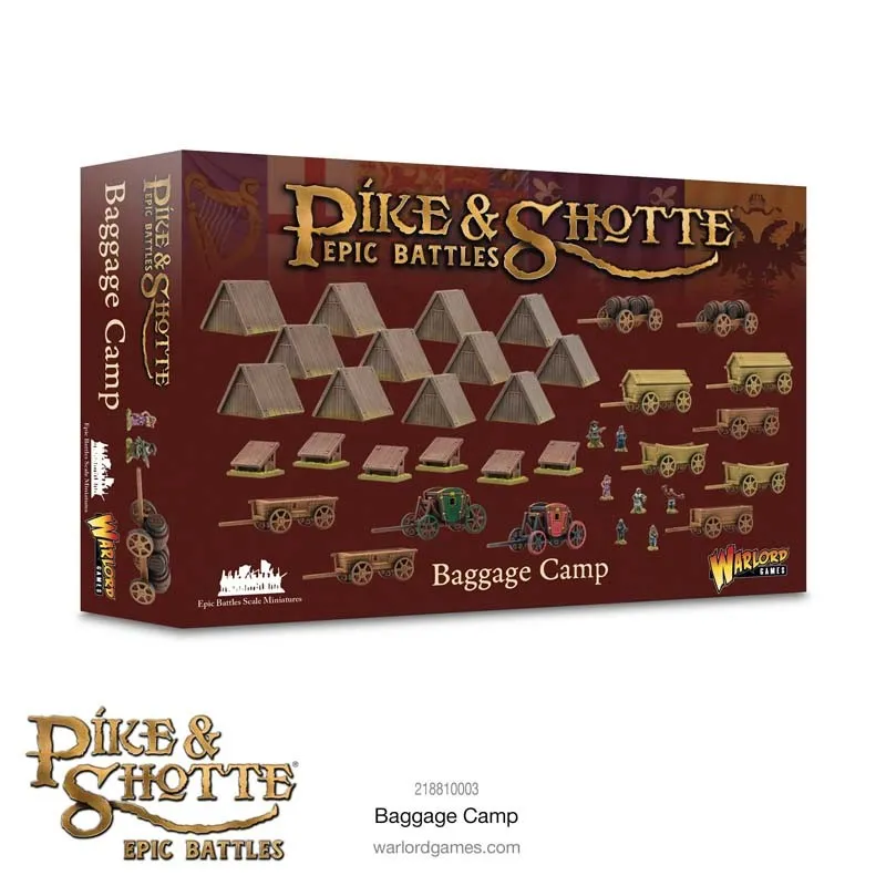 Pike & Shotte Epic Battles - Trains de bagages. WARLORD GAMES 218810003