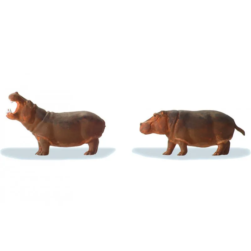 Hippopotames. PREISER 20373