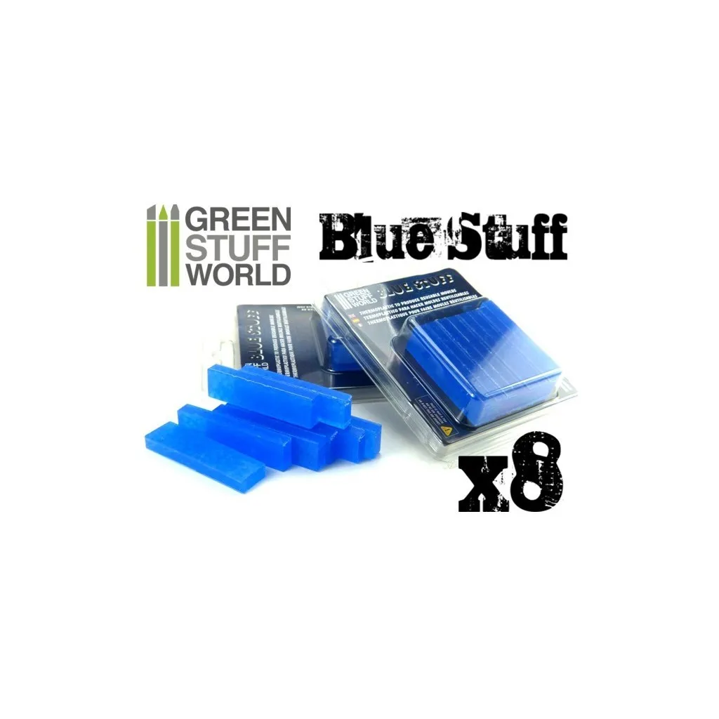 Plastique Blue Stuff 8 barres