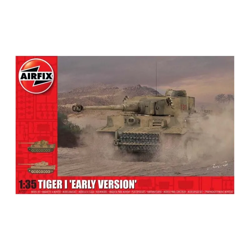 Tiger I, première version. AIRFIX A1357