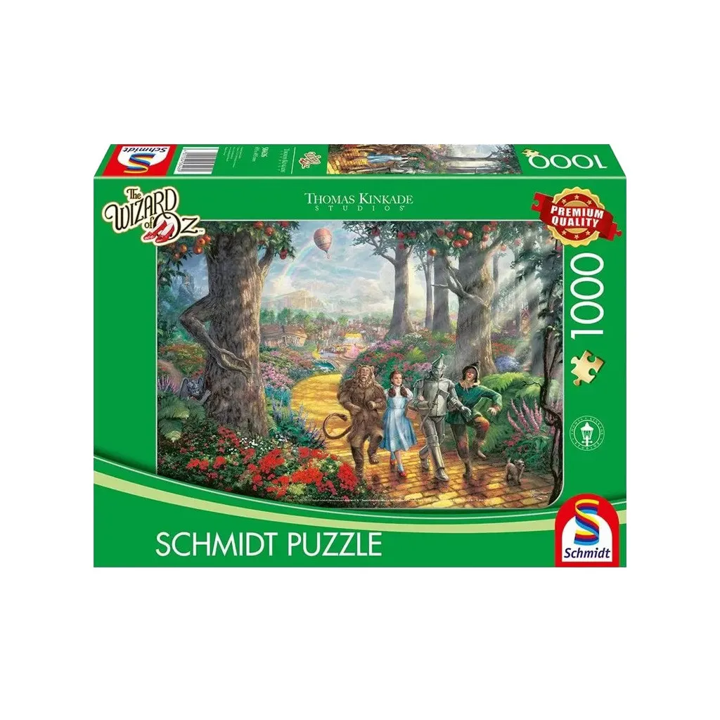 Puzzle Kinkade - Le Magicien d'Oz - 1000 pièces